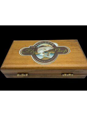 The Kamloops BC Fly Shop Trout City Complete Fly Fishing Fly Box Vintage